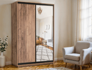 ארון בגדים 120 / 240 - MELONE MIRROR FOR WOOD