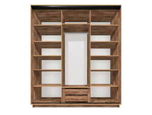 ⁦ארון בגדים 210 / 240 - MELONE MIRROR FOR WOOD⁩ – תמונה ⁦4⁩